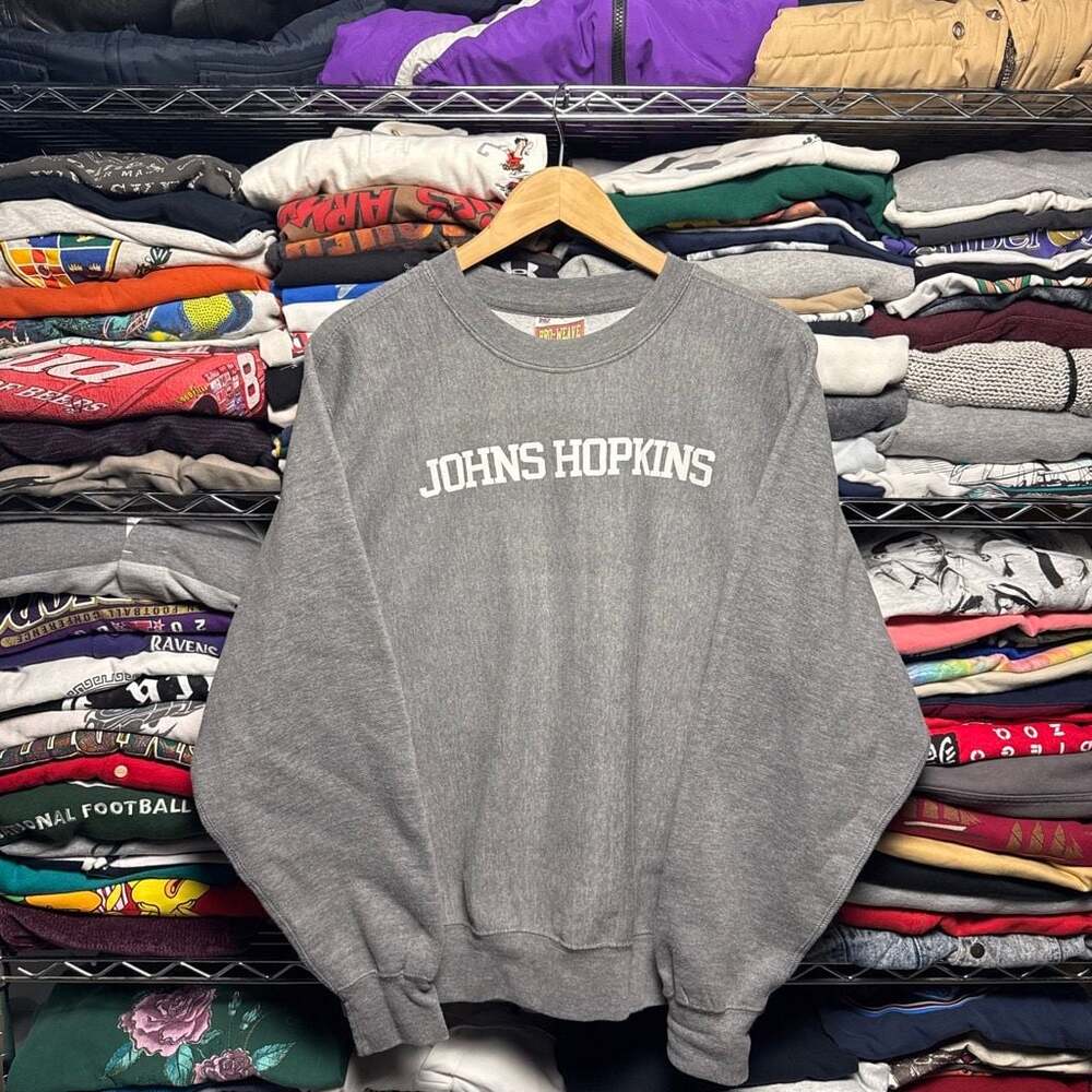 Vintage MV Sport Pro-Weave Johns Hopkins University Sweatshirt Size M